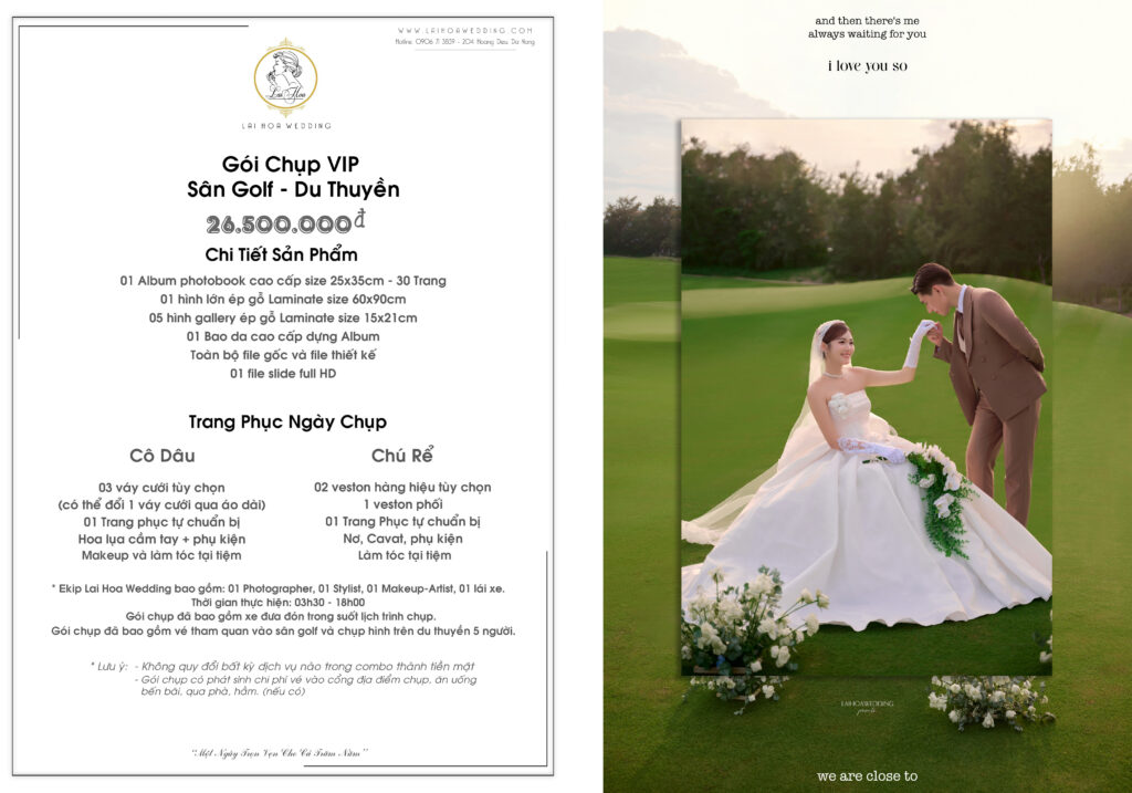 Goi Chup San Golf - Du Thuyen VIP (Full Day) Goi Chup San Golf - Du Thuyen VIP (Full Day)